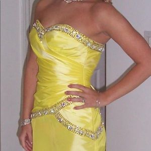 Yellow Prom Dress